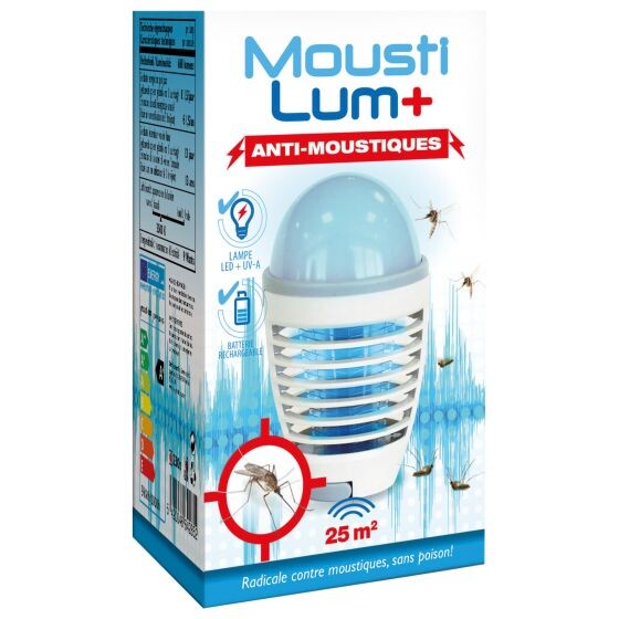 Afbeelding BSI Mousti-Lum+ anti-muggenlamp door Tuinadvies.be