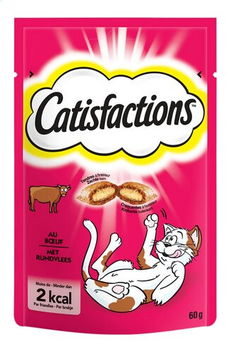 Afbeelding Catisfactions Rund kattensnoep Per verpakking door Tuinadvies.be