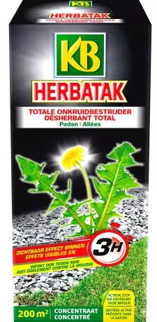 Herbatak totale onkruidbestrijding voor paden 450 ml