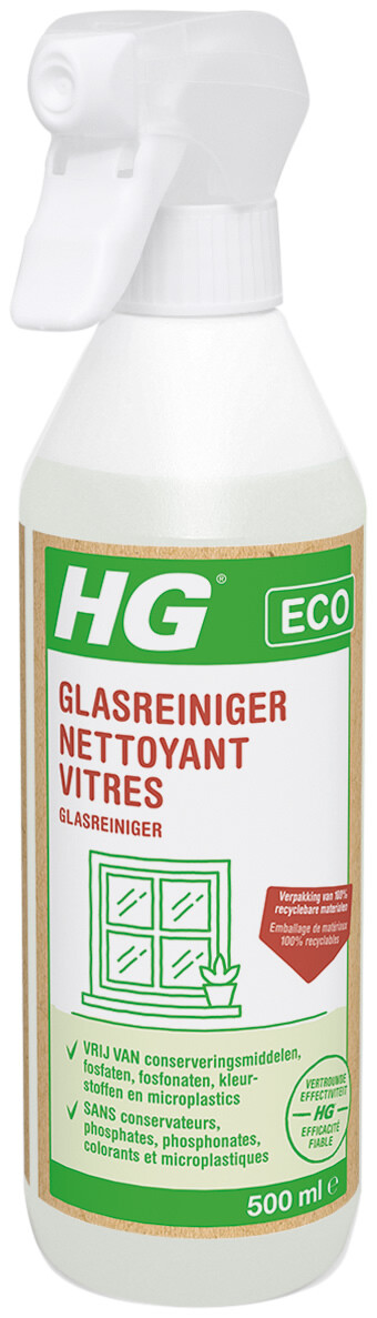 Afbeelding HG ECO glasreiniger 500 ml door Tuinadvies.be