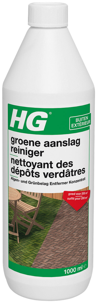 HG groene aanslagreiniger concentraat 1 liter