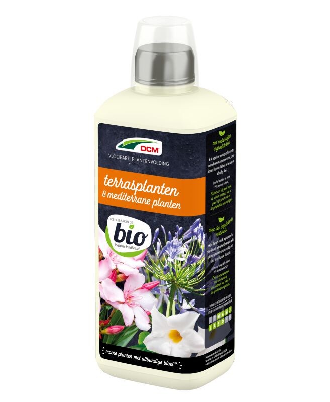 Afbeelding Dcm Meststof Vloeibaar Terras - Siertuinmeststoffen - 800 ml Bio door Tuinadvies.be