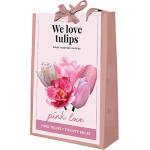 Mix tulpen 'We Love Tulips Pink Love' - geschenktas (20 stuks)