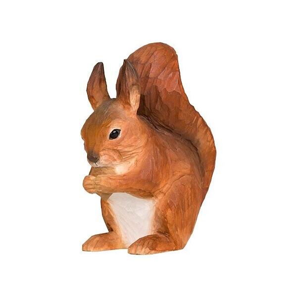 Houten rode eekhoorn kopen decoratieve houten eekhoorn | | Tuinbeelden Decoratie en sfeer | Tuinadvies