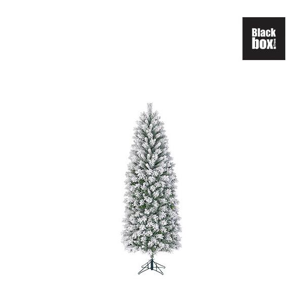 Aziatisch Intens Nauwgezet Kunststof kerstboom Chandler slim frosted Black Box - 155 cm - Webshop -  Tuinadvies
