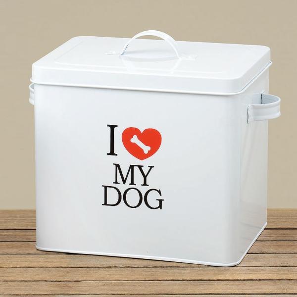 rijst Kind teller Hondenbrokkenbox - I LOVE MY DOG - Webshop - Tuinadvies