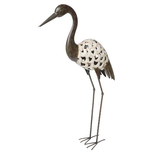 Metalen kraanvogel decoratieve kraanvogel tuinbeeld | Dierenbeelden | Tuinbeelden | Decoratie en sfeer | Tuinadvies