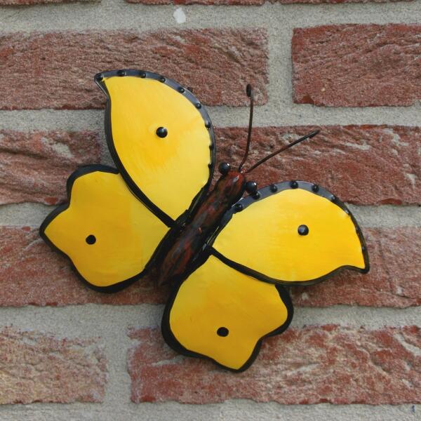 Verenigen Gedeeltelijk Schelden Vlinder geel muurdecoratie - Webshop - Tuinadvies