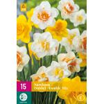 Narcissus dubbelbloemig mix (15 stuks)