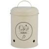 Esschert design voorraadblik knoflook Garlic 1,15 L - beige