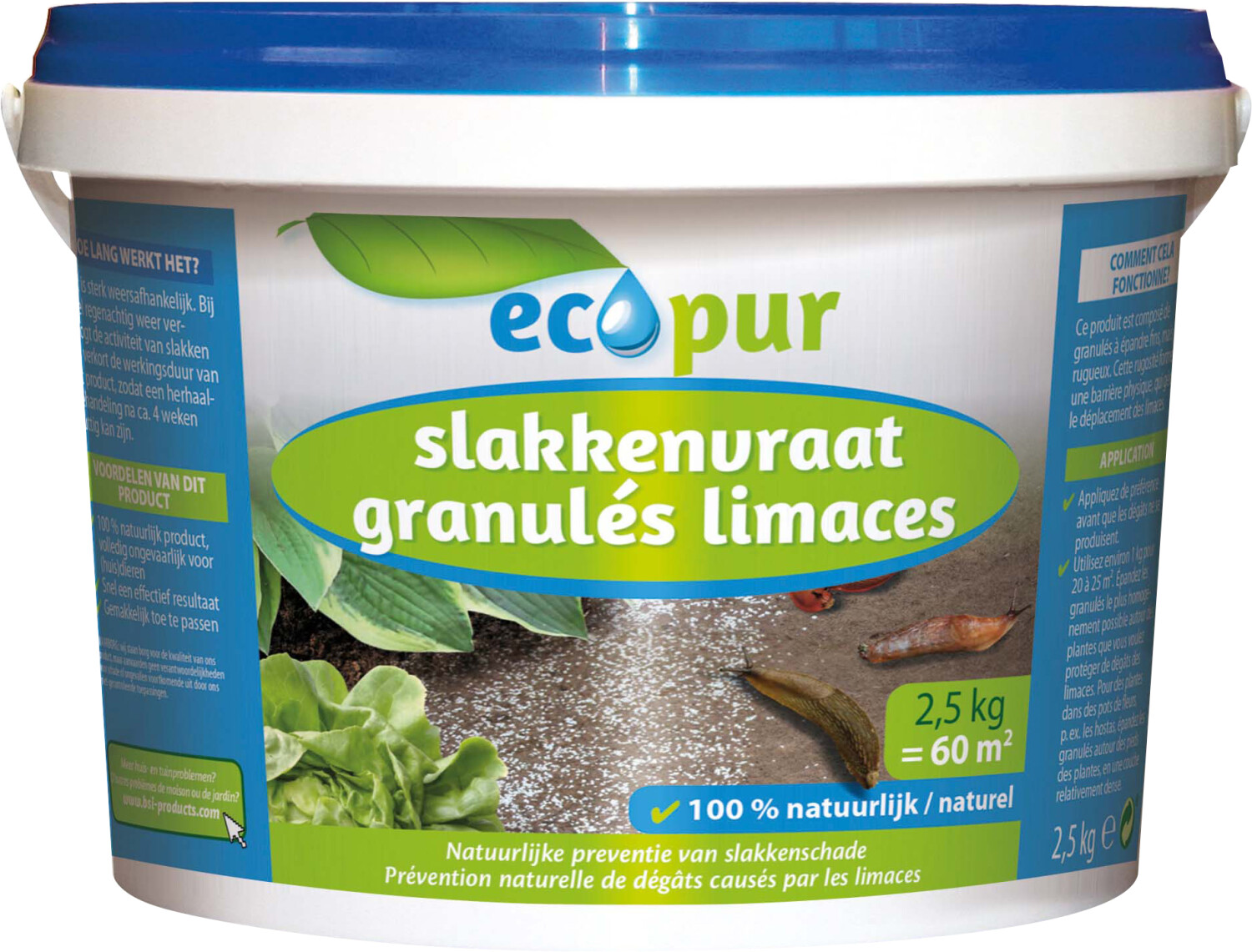 Ecokuur Slakkenvraat - Ongediertebestrijding - 2.5 kg