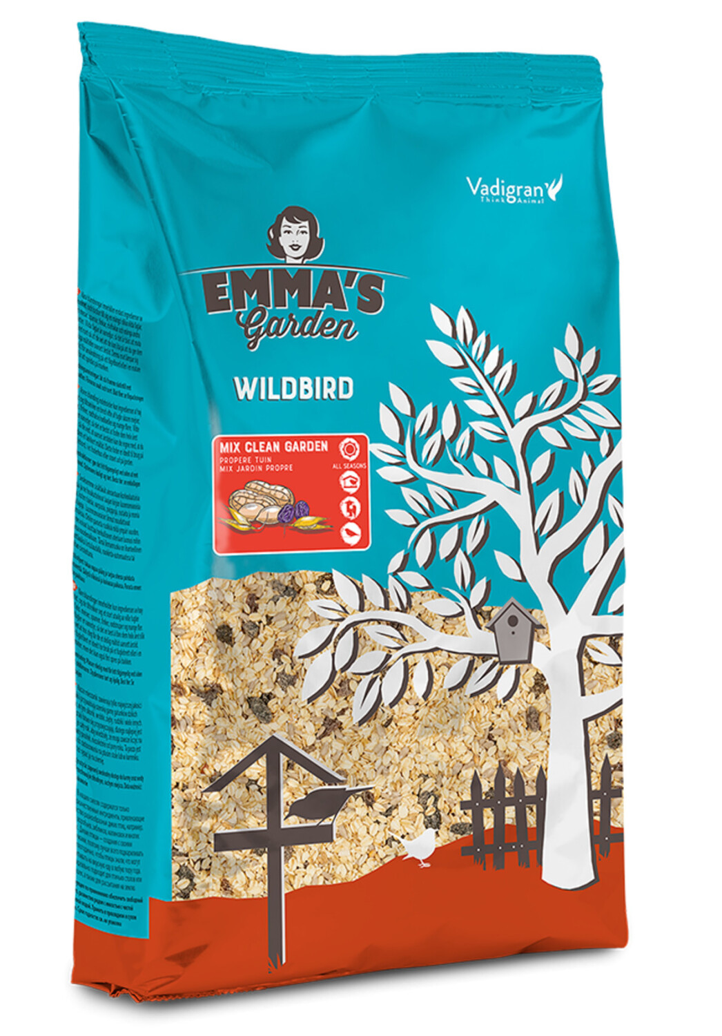 Afbeelding Emmas Garden strooivoer Clean Garden 2 kg door Tuinadvies.be